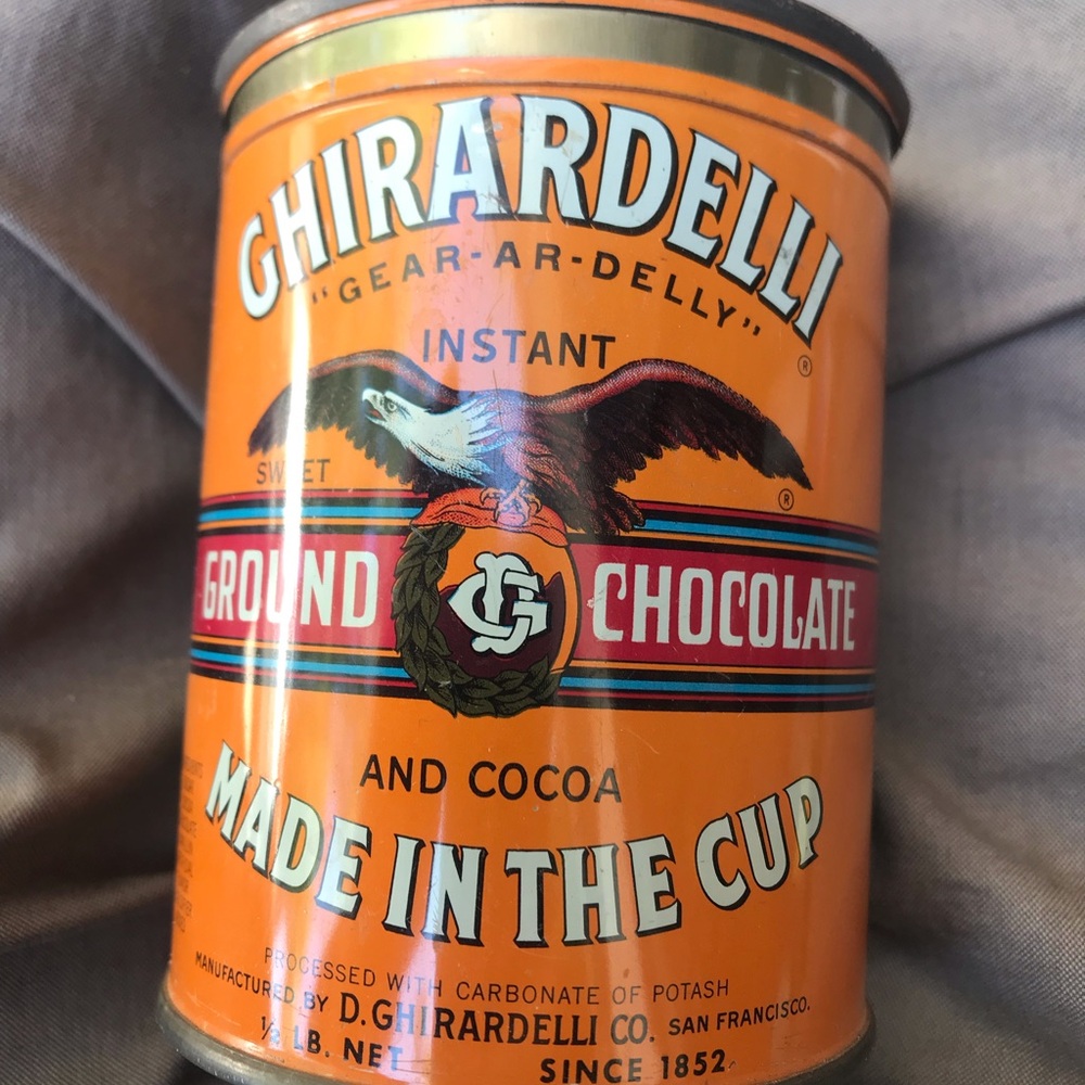 Ghirardelli Instant Ground Chocolate Can